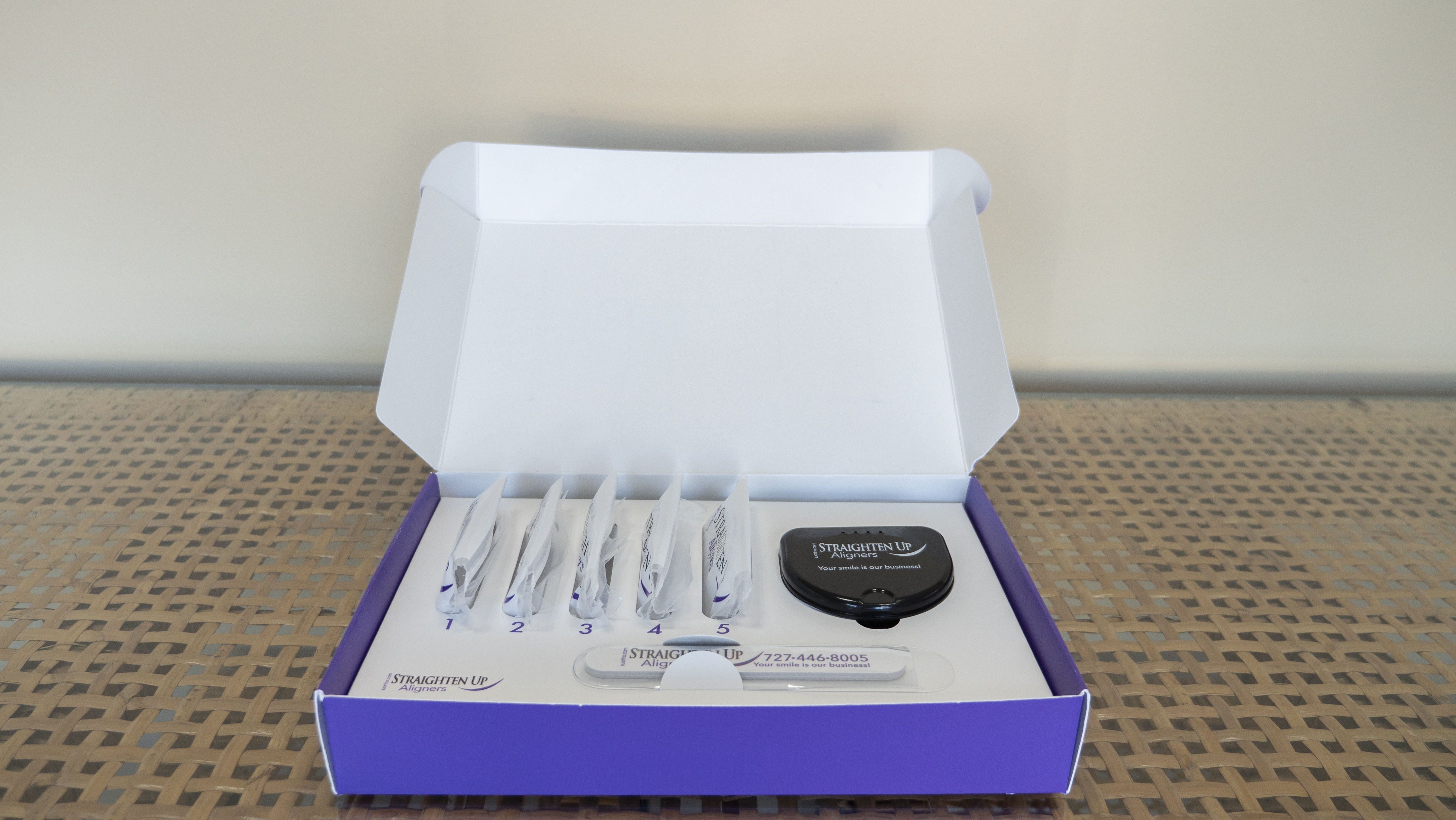 Orthodontic Aligner box provides great product packaging